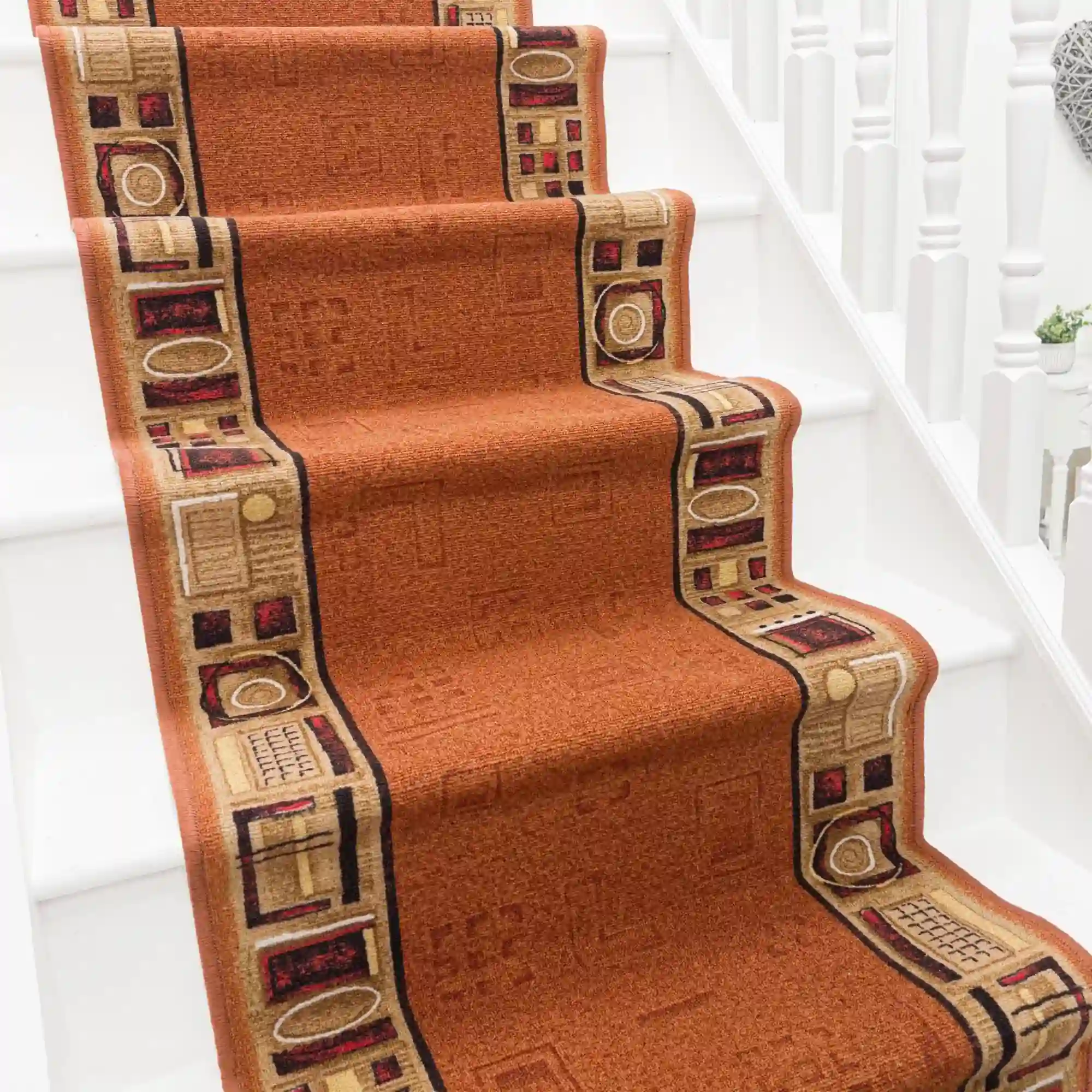 Jena Terracotta Stair Carpet