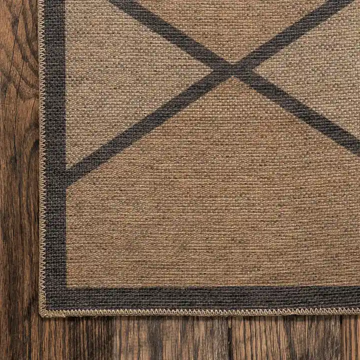 Jaquenetta Easy-Jute Washable Trellis Rug Dubai