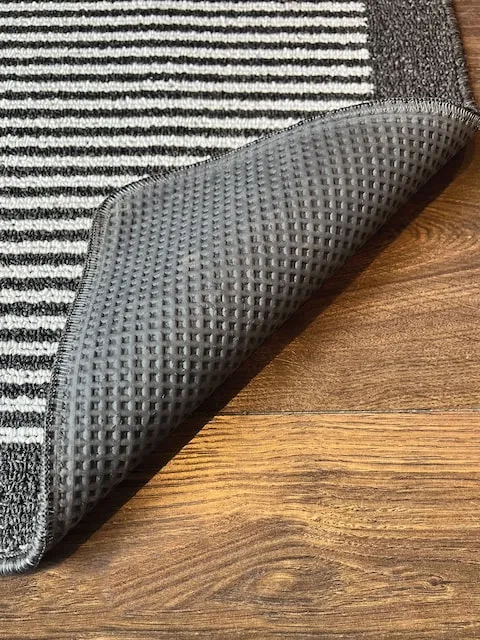 My Mat Black My Utility Stripe Runner 2